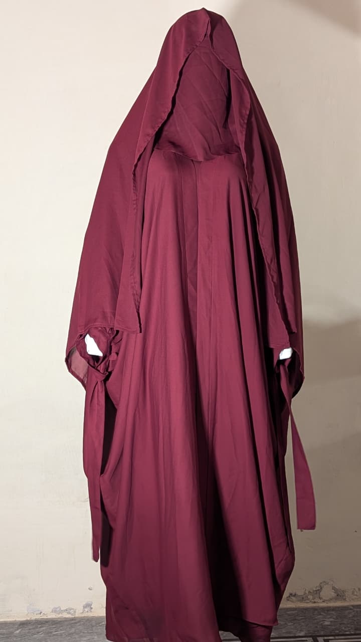 PREMIUM TAI KAFTAN MAHROON