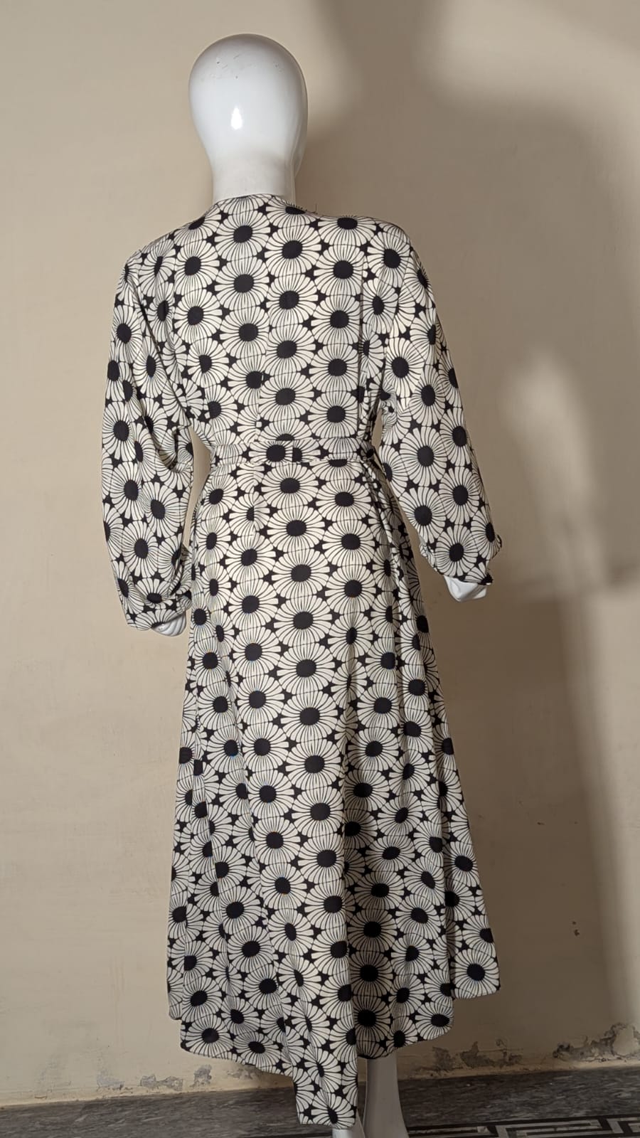 MANDALA PRINT TIE-WAIST