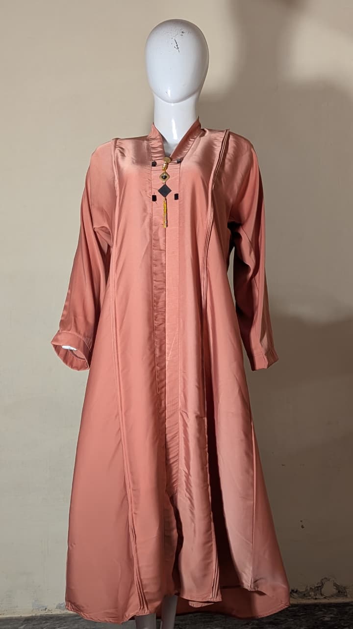 BLUSH PINK PREMIUM ABAYA