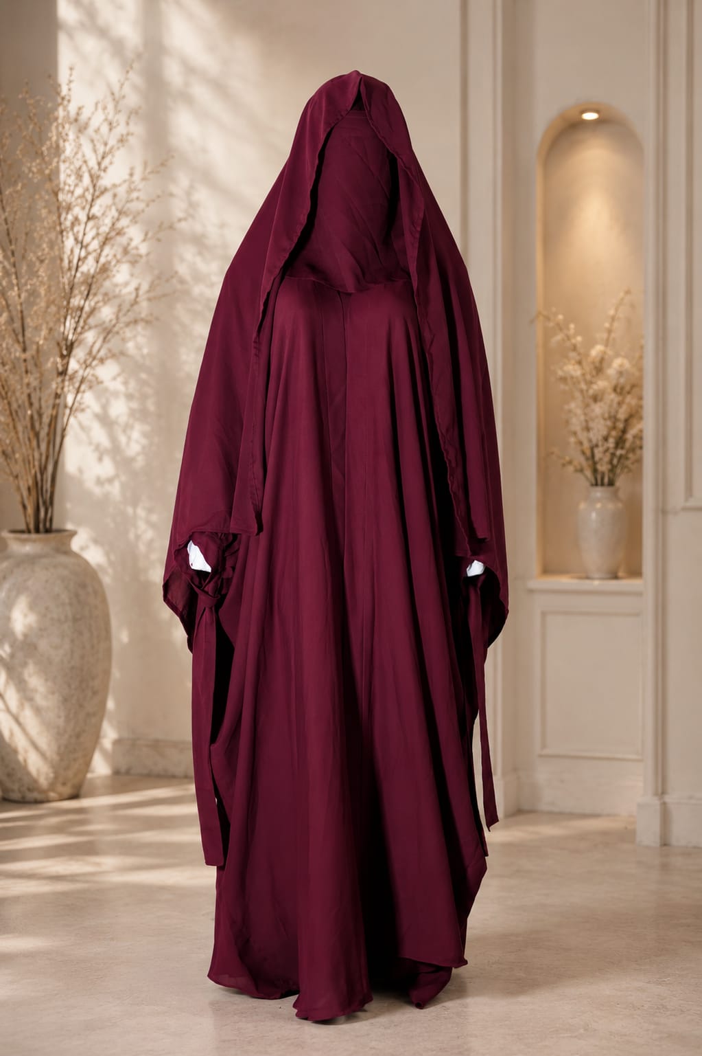 PREMIUM TAI KAFTAN MAHROON