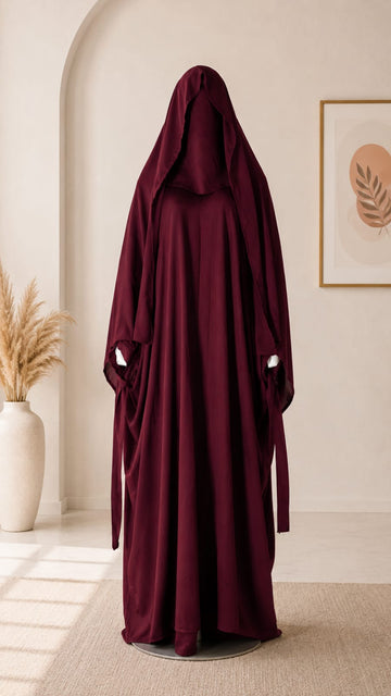 PREMIUM TAI KAFTAN MAHROON