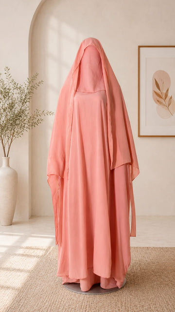 PREMIUM TAI KAFTAN [Peach PINK]