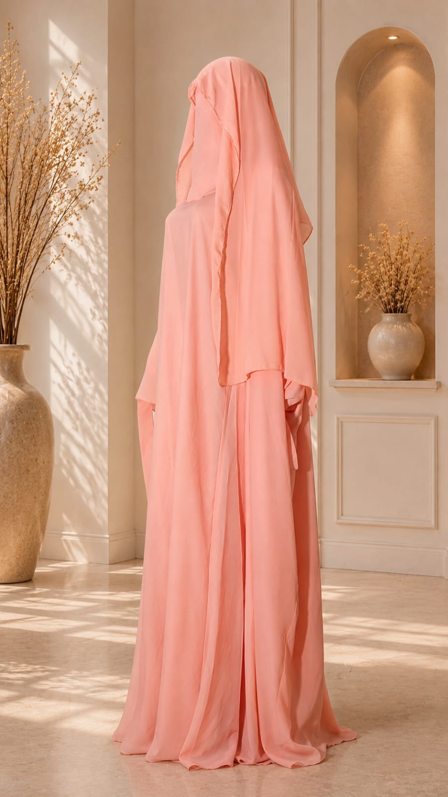 PREMIUM TAI KAFTAN [Peach PINK]