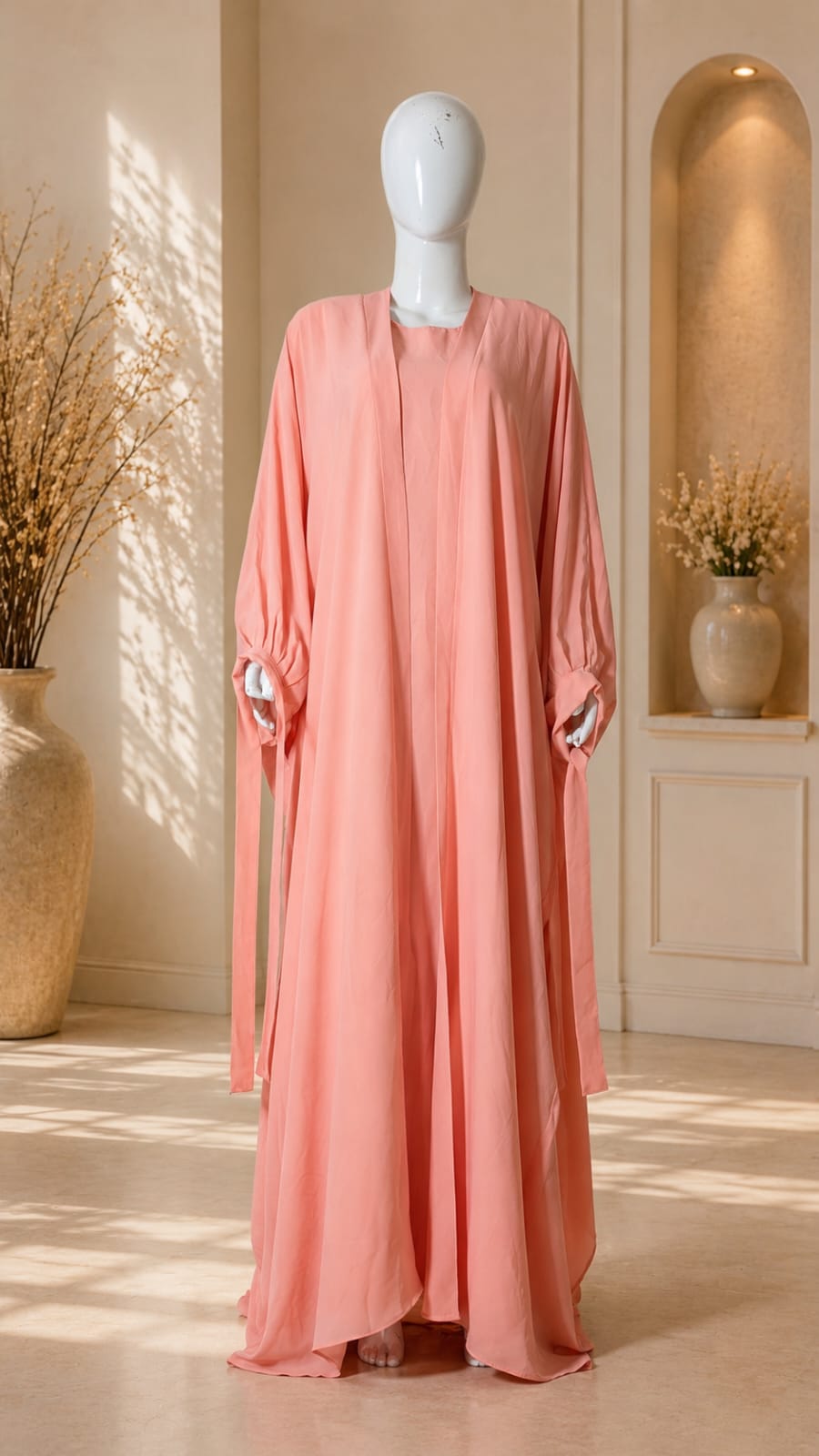 PREMIUM TAI KAFTAN [Peach PINK]