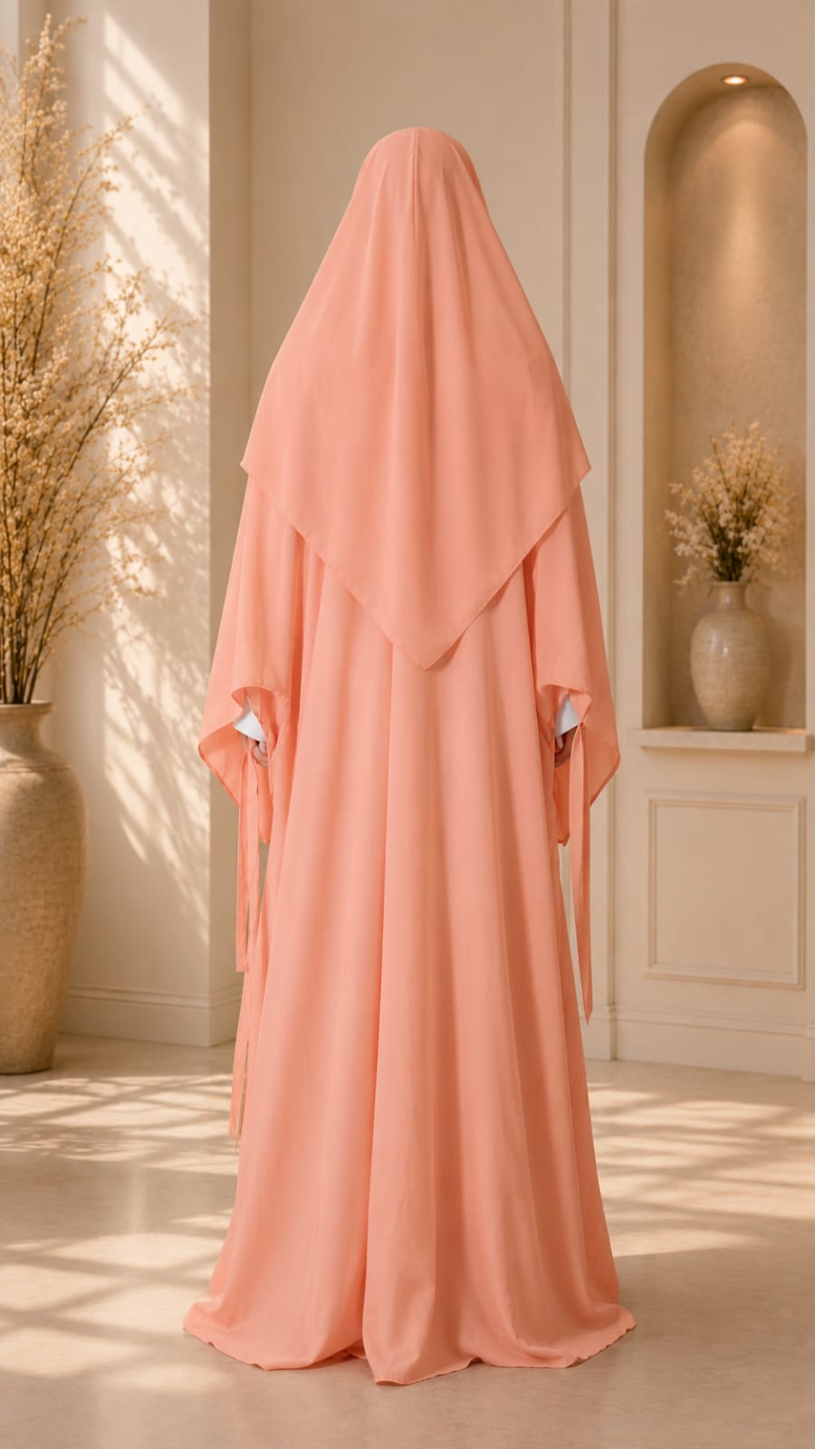 PREMIUM TAI KAFTAN [Peach PINK]